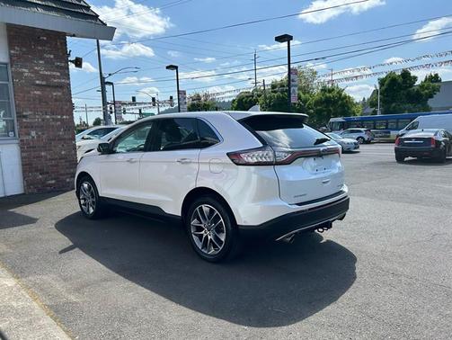 PEARL WHITE 2015 Ford Edge Titanium