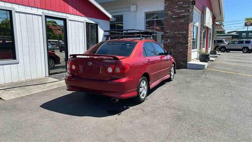 Impulse Red Pearl 2007 Toyota Corolla S