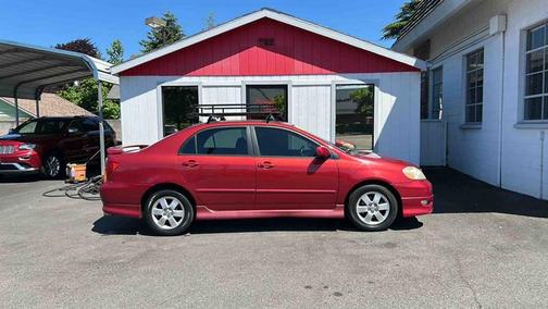 Impulse Red Pearl 2007 Toyota Corolla S