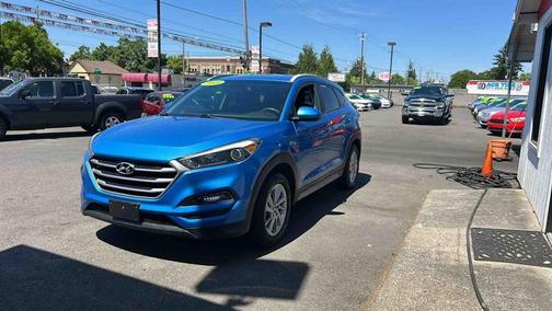 Caribbean Blue 2018 Hyundai TUCSON SEL