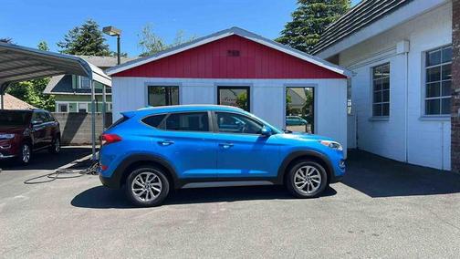 Caribbean Blue 2018 Hyundai TUCSON SEL