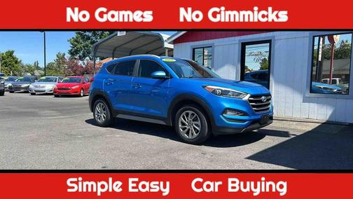 Caribbean Blue 2018 Hyundai TUCSON SEL