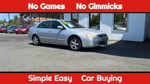 Satin Silver Metallic 2004 Honda Accord EX