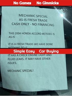 Satin Silver Metallic 2004 Honda Accord EX