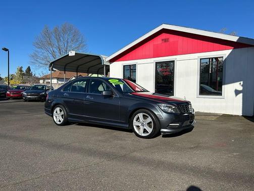 Steel Gray Metallic 2011 Mercedes-Benz C-Class Sport