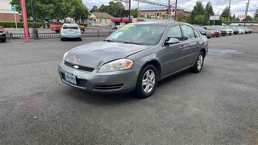 GREY 2007 Chevrolet Impala LS