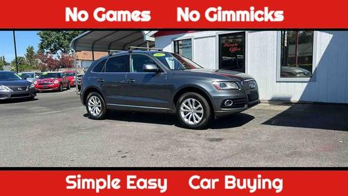 GRAY 2016 Audi Q5 2.0T Premium Plus