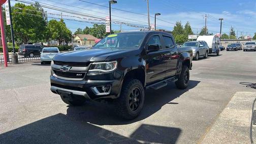 Black 2015 Chevrolet Colorado Z71