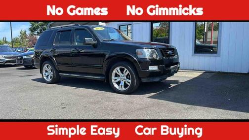 Black 2010 Ford Explorer XLT