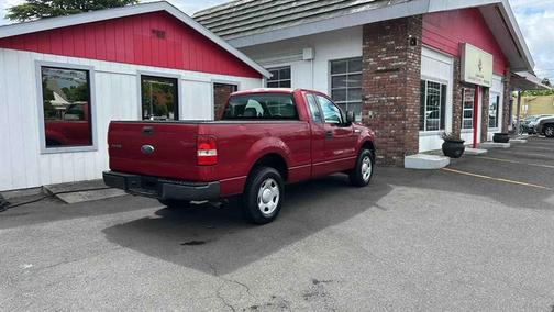 RED 2007 Ford F-150 XL