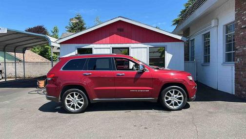 Deep Cherry Red Crystal Pearlcoat 2014 Jeep Grand Cherokee Summit