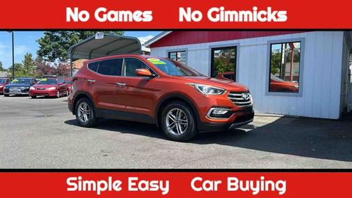 Canyon Copper 2018 Hyundai Santa Fe Sport 2.4L
