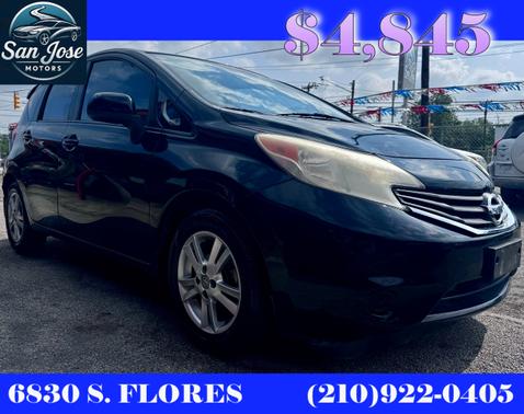 Black 2014 Nissan Versa Note SV