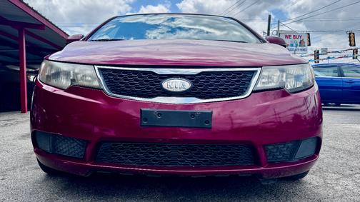 Red 2011 Kia Forte EX