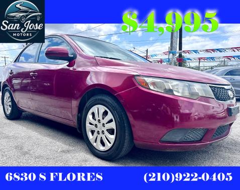 Red 2011 Kia Forte EX