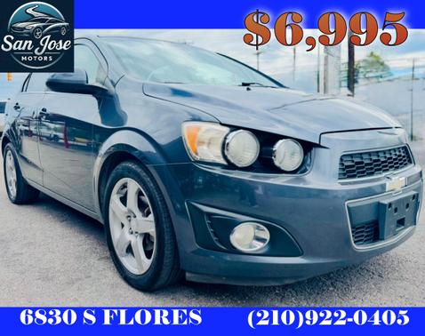 BLACK 2013 Chevrolet Sonic LTZ