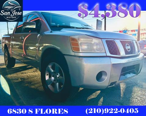 Silver 2005 Nissan Titan SE King Cab