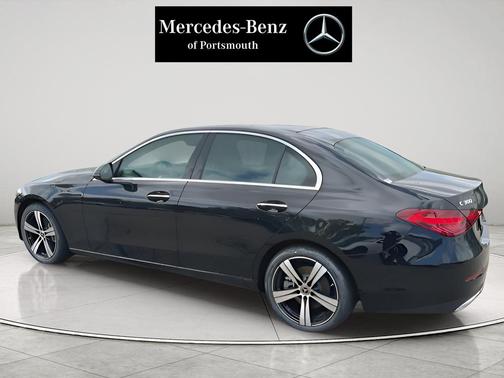 Black 2025 Mercedes-Benz C-Class C 300 4MATIC