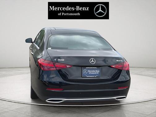 Black 2025 Mercedes-Benz C-Class C 300 4MATIC