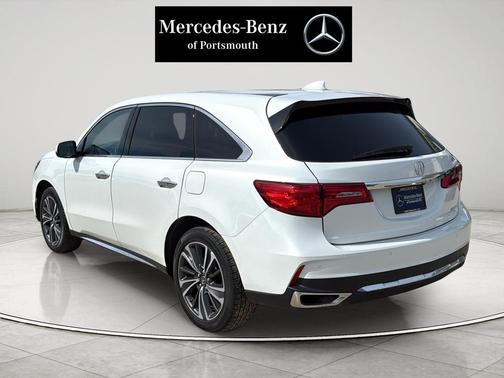 White 2020 Acura MDX 3.5L w/Technology Package
