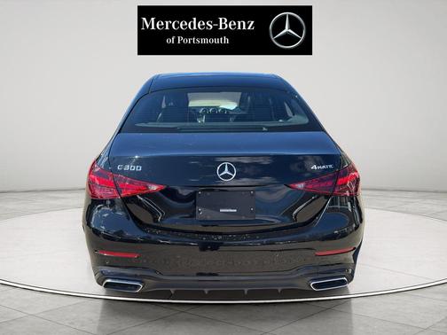 Black 2023 Mercedes-Benz C-Class C 300 4MATIC