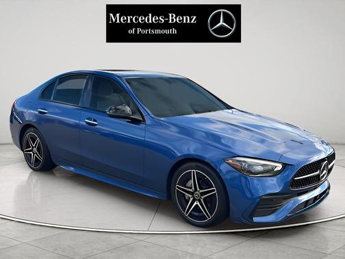 Starling Blue Metallic 2023 Mercedes-Benz C-Class C 300 4MATIC