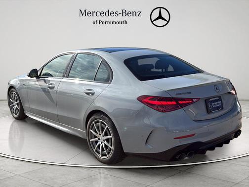 Alpine Gray 2026 Mercedes-Benz AMG C 43 Base 4MATIC