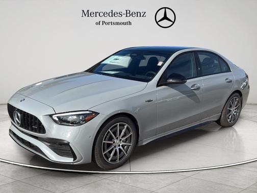 Alpine Gray 2026 Mercedes-Benz AMG C 43 Base 4MATIC