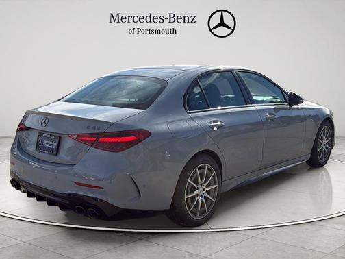 Alpine Gray 2026 Mercedes-Benz AMG C 43 Base 4MATIC