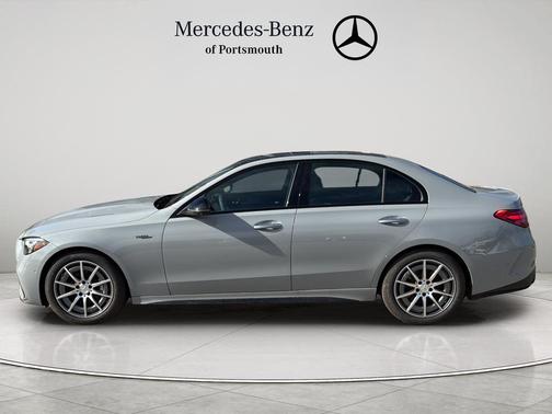 Alpine Gray 2026 Mercedes-Benz AMG C 43 Base 4MATIC