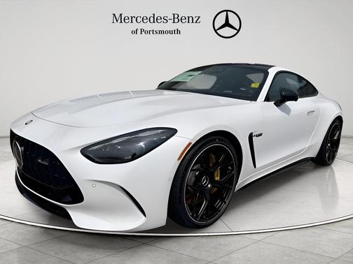 Moonlight White 2025 Mercedes-Benz AMG GT 55 Base