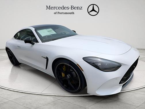 Moonlight White 2025 Mercedes-Benz AMG GT 55 Base