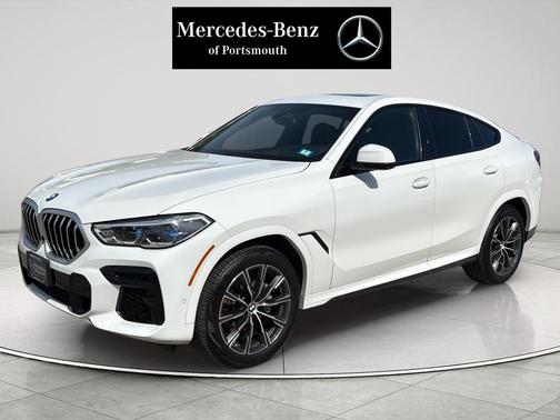 Alpine White 2023 BMW X6 xDrive40i