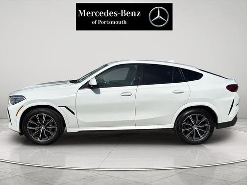 Alpine White 2023 BMW X6 xDrive40i