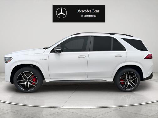 Moonlight White 2025 Mercedes-Benz AMG GLE 63 S