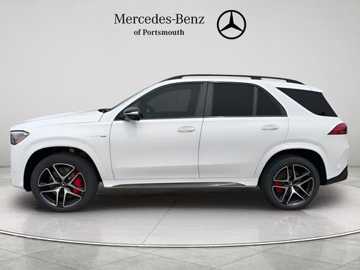 Moonlight White 2025 Mercedes-Benz AMG GLE 63 S
