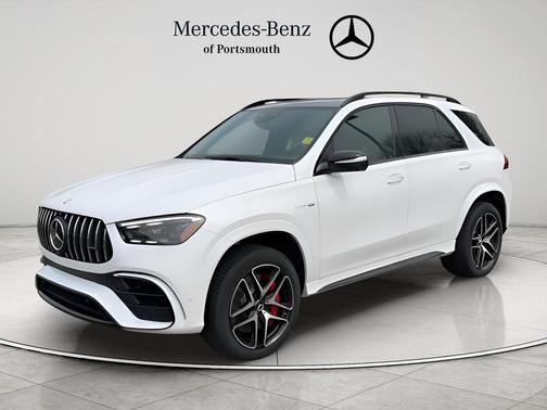 Moonlight White 2025 Mercedes-Benz AMG GLE 63 S