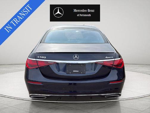 Nautical Blue Metallic 2024 Mercedes-Benz S-Class S 580 4MATIC