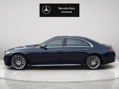 Nautical Blue Metallic 2024 Mercedes-Benz S-Class S 580 4MATIC