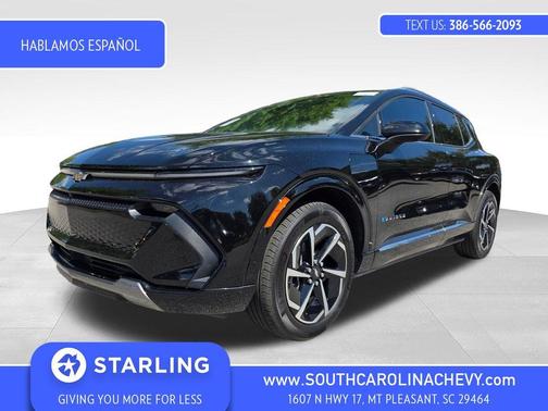 Black 2024 Chevrolet Equinox EV LT