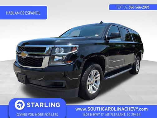 Black 2019 Chevrolet Suburban LT