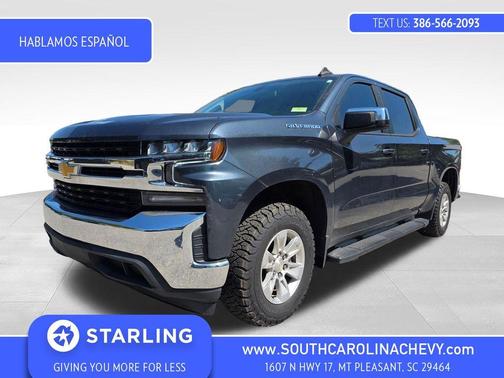 Shadow Gray Metallic 2021 Chevrolet Silverado 1500 LT