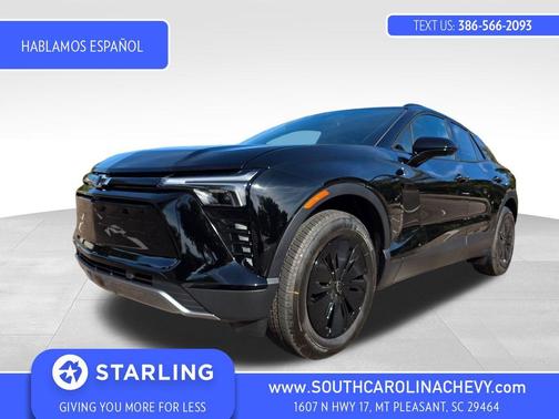 Black 2025 Chevrolet Blazer EV LT