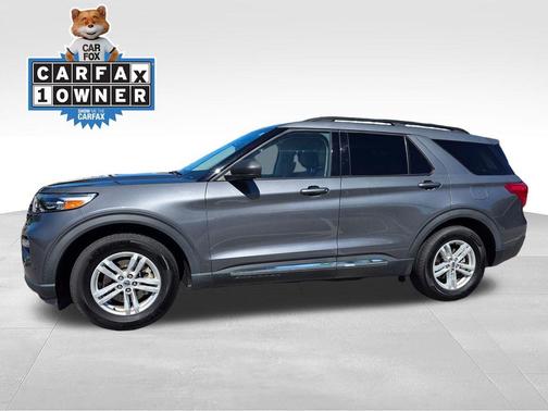 Gray Metallic 2021 Ford Explorer XLT