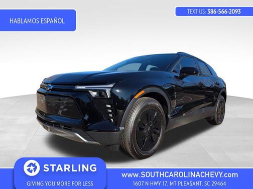 Black 2025 Chevrolet Blazer EV LT