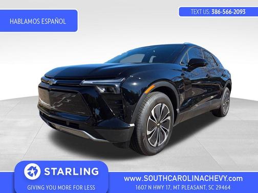 Black 2025 Chevrolet Blazer EV LT