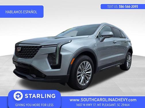 Silver Metallic 2024 Cadillac XT4 Premium Luxury