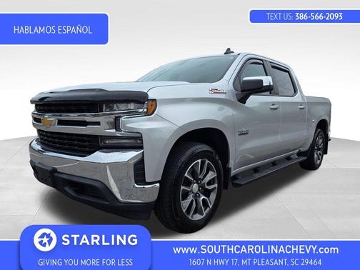 Silver Ice Metallic 2021 Chevrolet Silverado 1500 LT