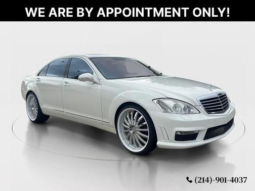 White 2007 Mercedes-Benz S-Class S 550 Sedan 4D