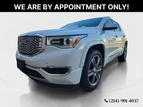 White Frost Tricoat 2017 GMC Acadia Denali